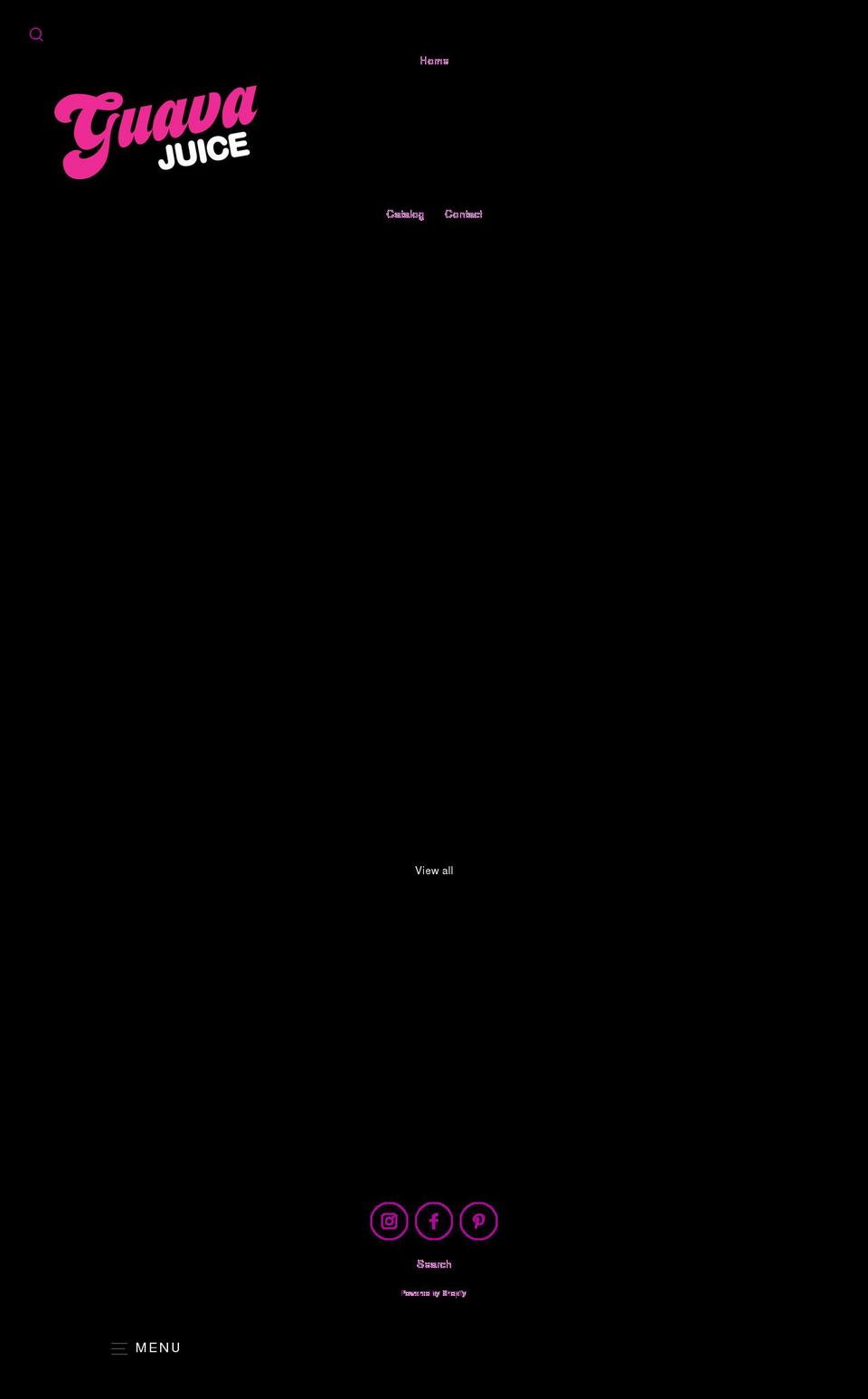 guavajuice.com shopify website screenshot
