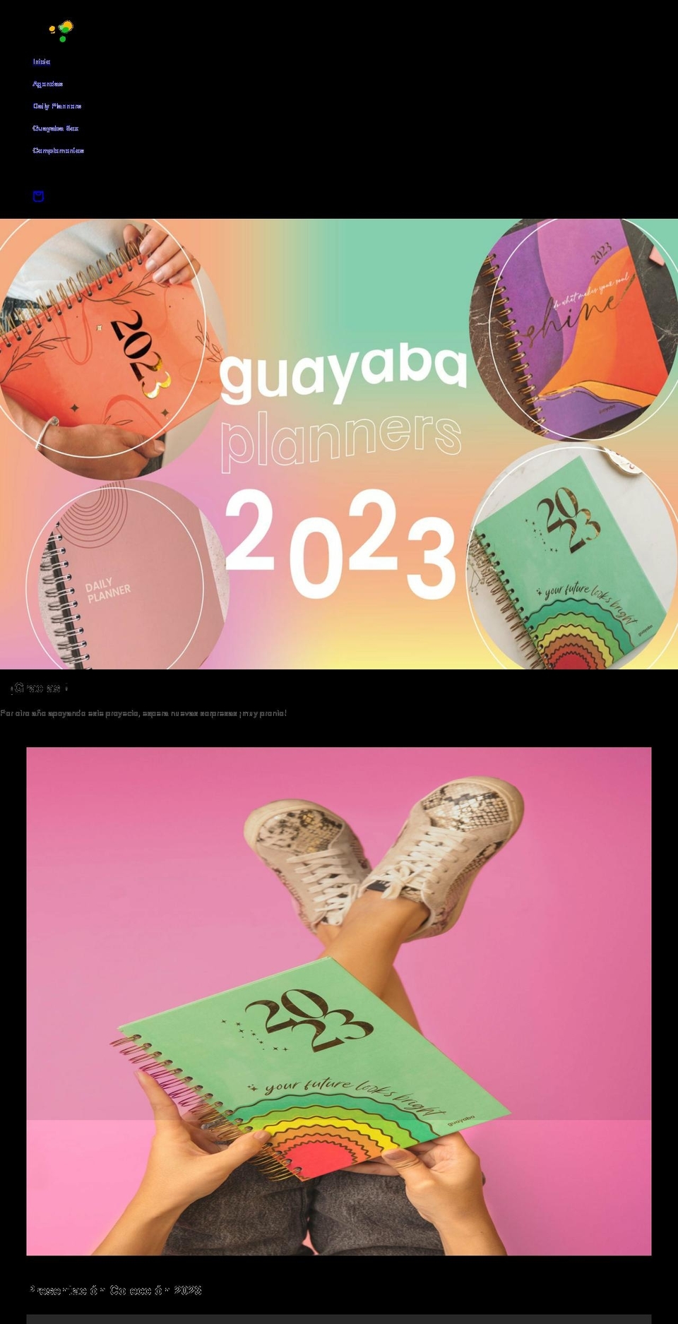 guayaba.mx shopify website screenshot