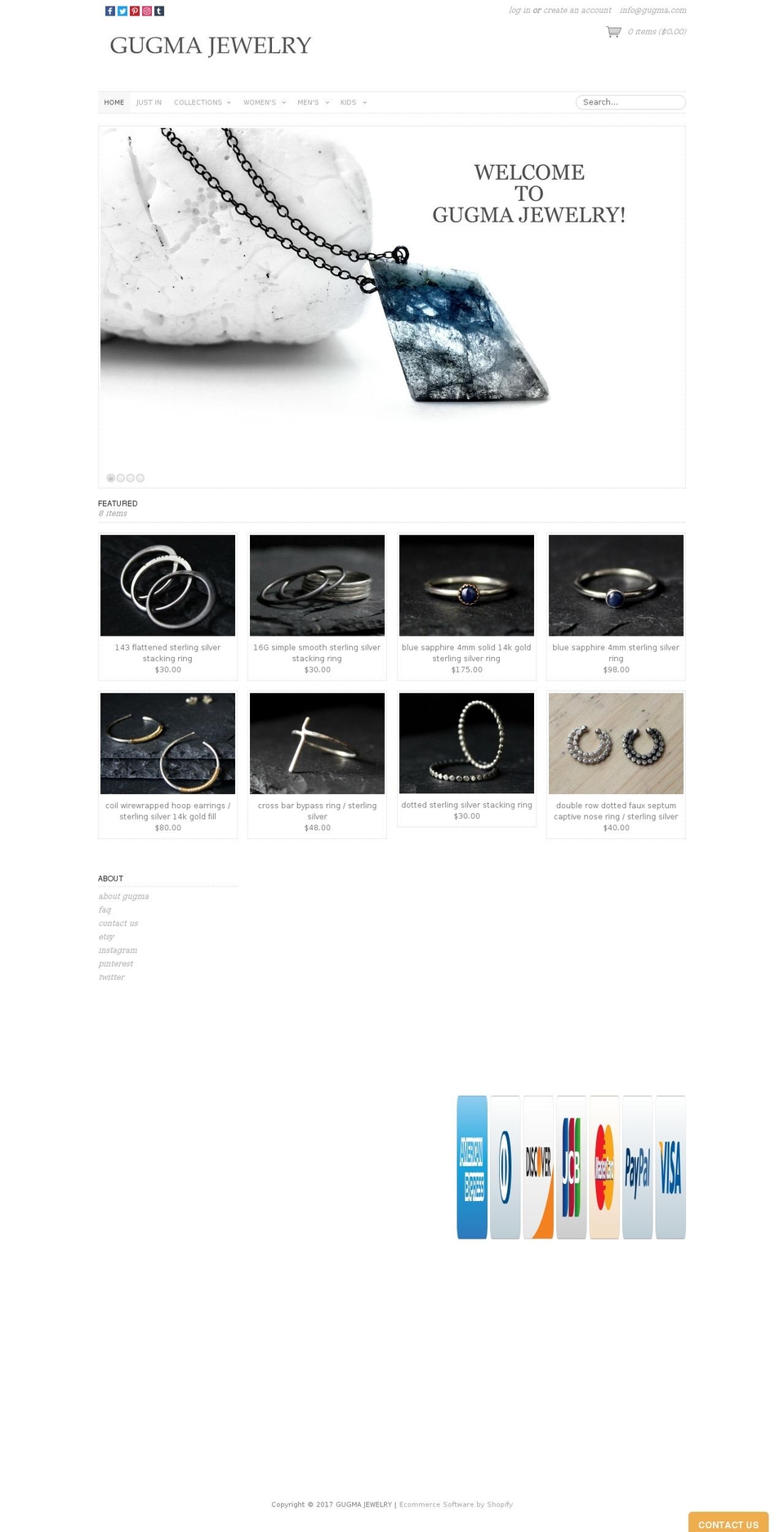 gugma.com shopify website screenshot