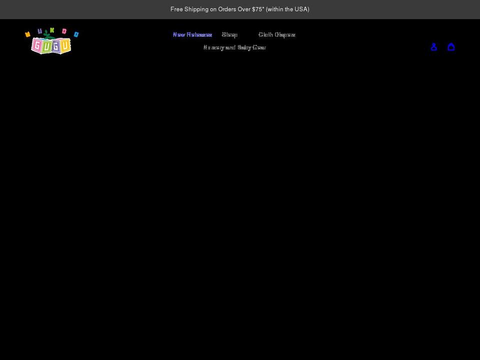 gugu-world.com shopify website screenshot