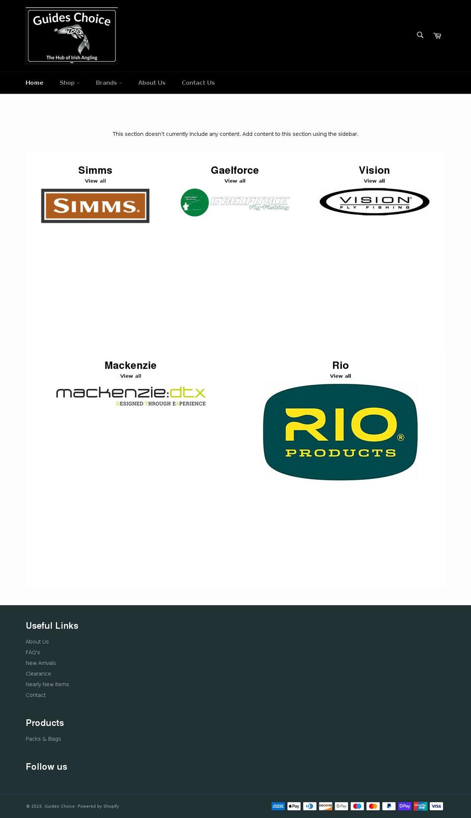 guides-choice.com shopify website screenshot