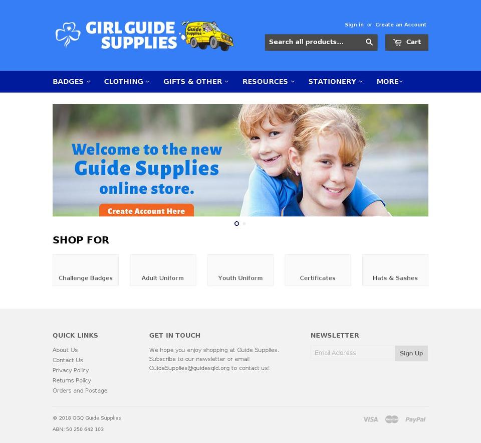 guidesupplies.com — Shopify storefront screenshot