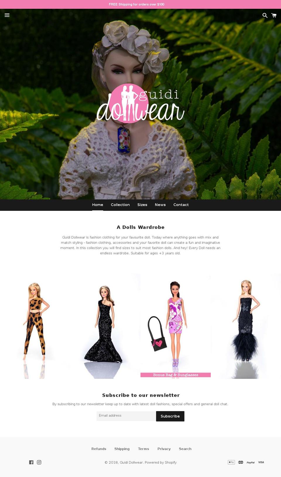 guididoll.com — Shopify storefront screenshot