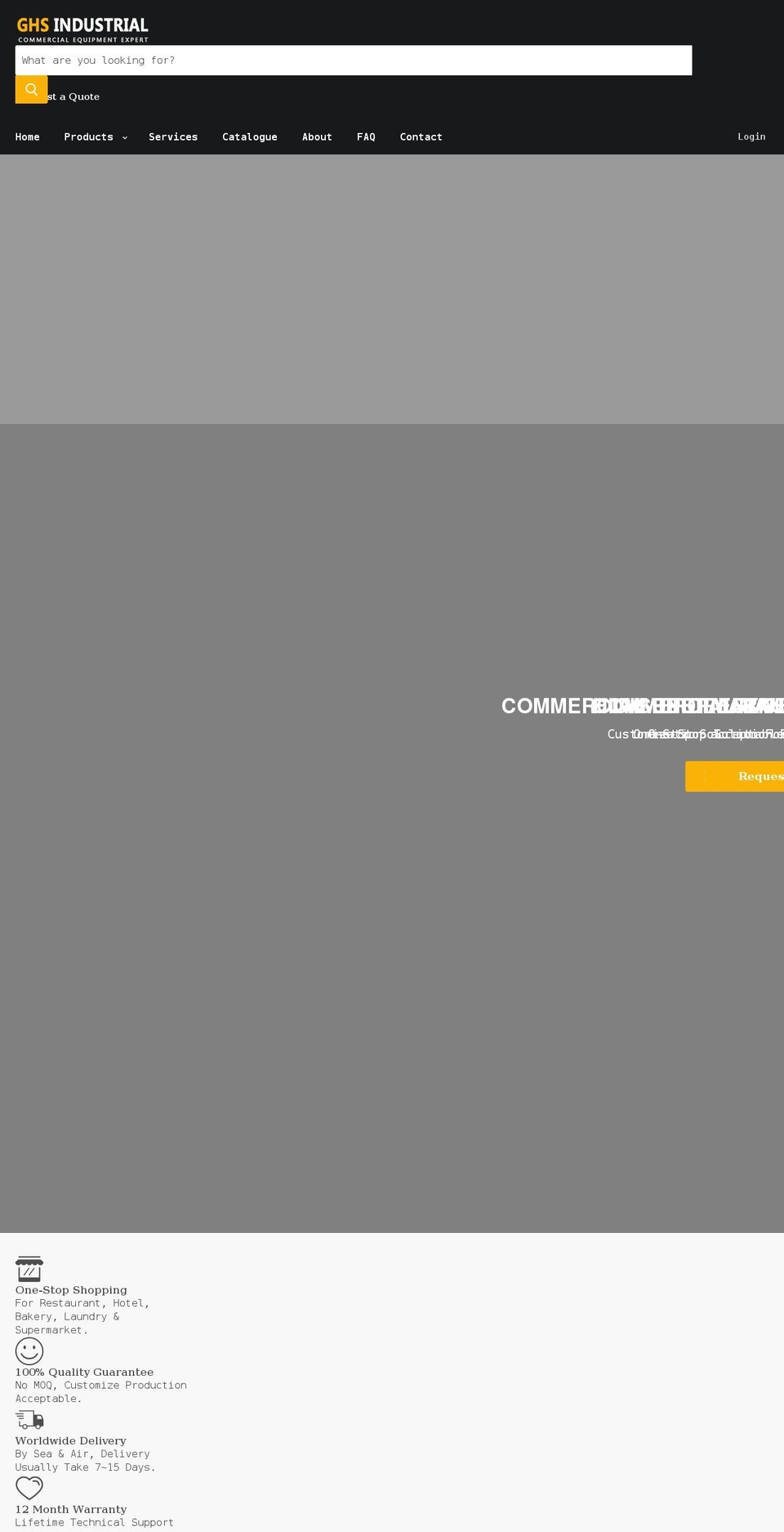 guihongsheng.com shopify website screenshot