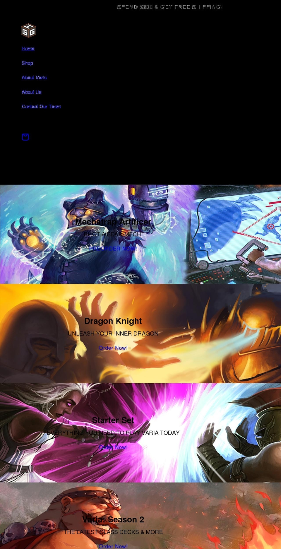guildhousegamesllc.com shopify website screenshot