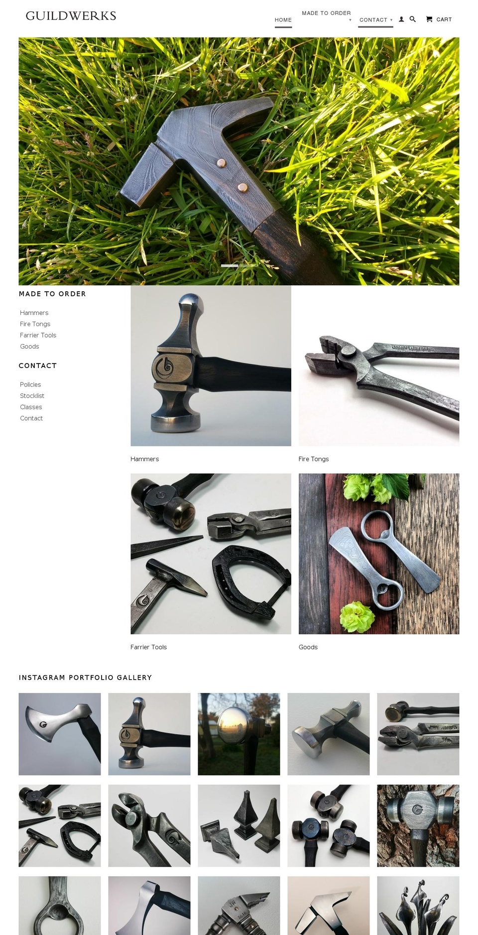 guildwerkscollective.com — Shopify storefront screenshot