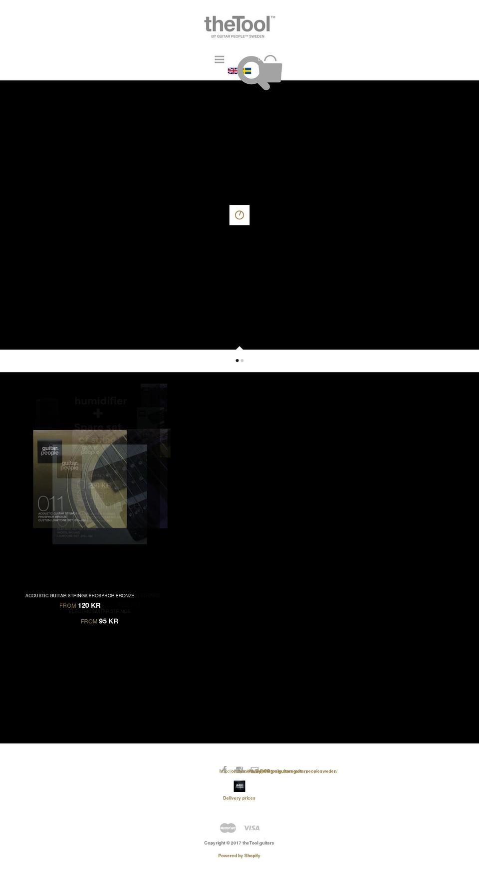 guitar-people.myshopify.com shopify website screenshot