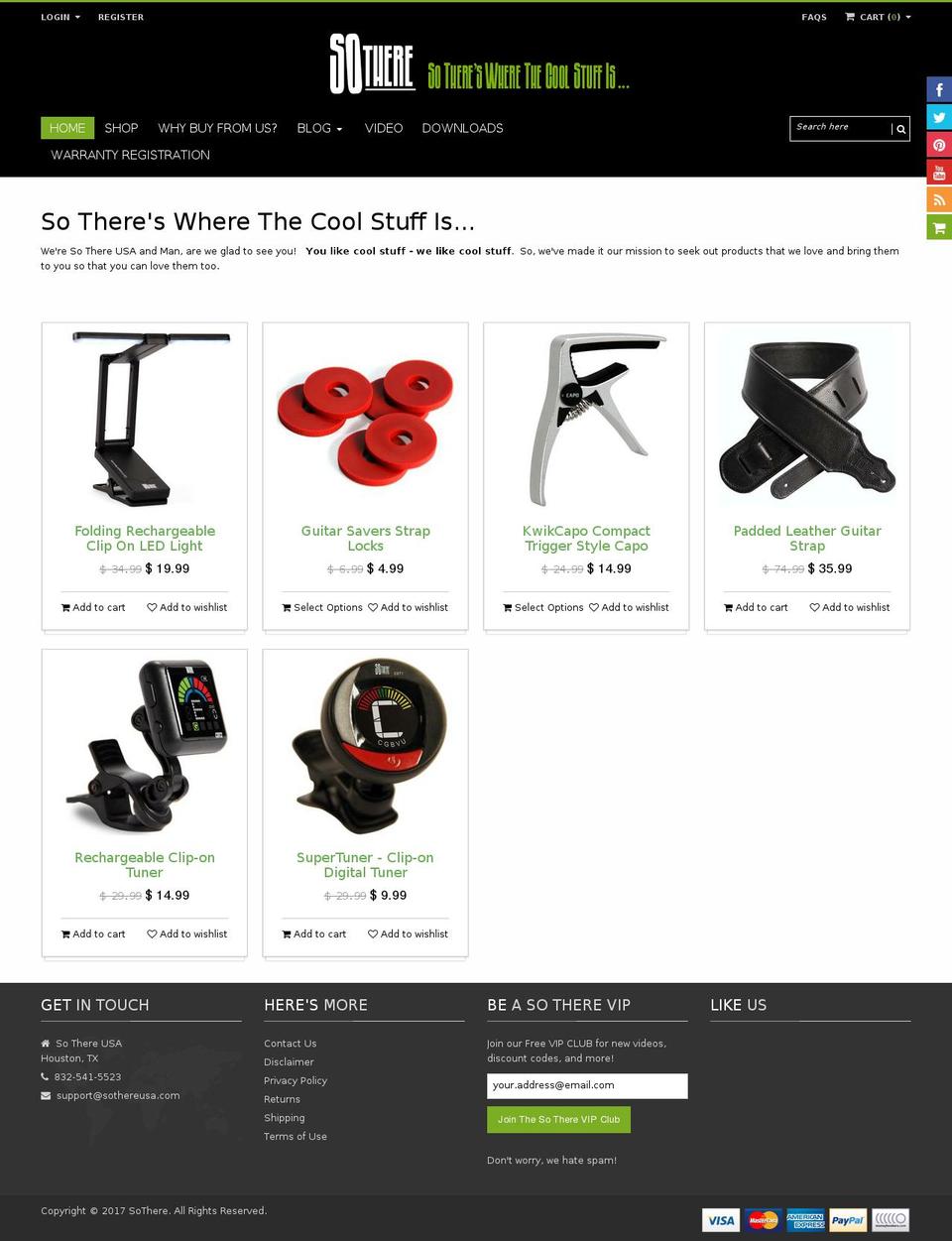 guitarstandspecial.com shopify website screenshot