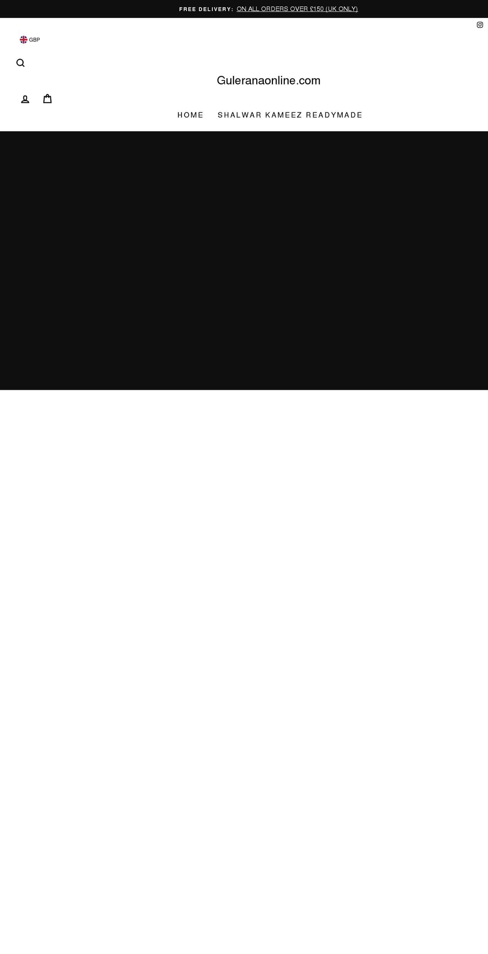 guleranaonline.com — Shopify storefront screenshot