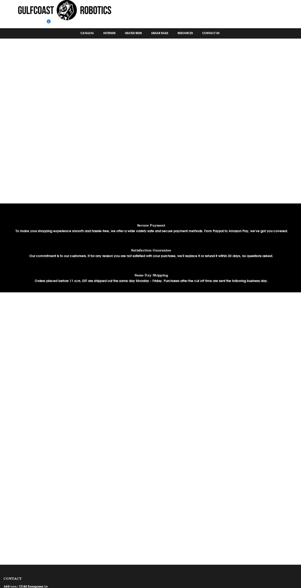 gulfcoast-robotics.com shopify website screenshot