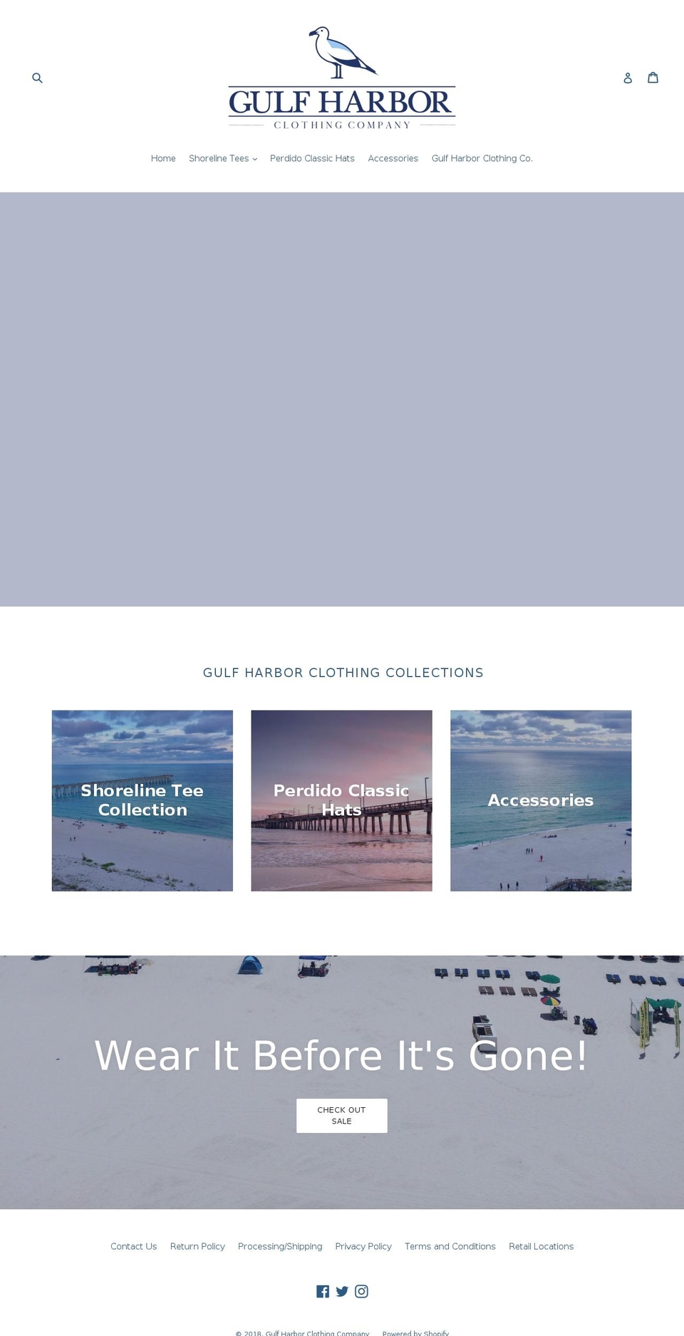 gulfharborco.com — Shopify storefront screenshot