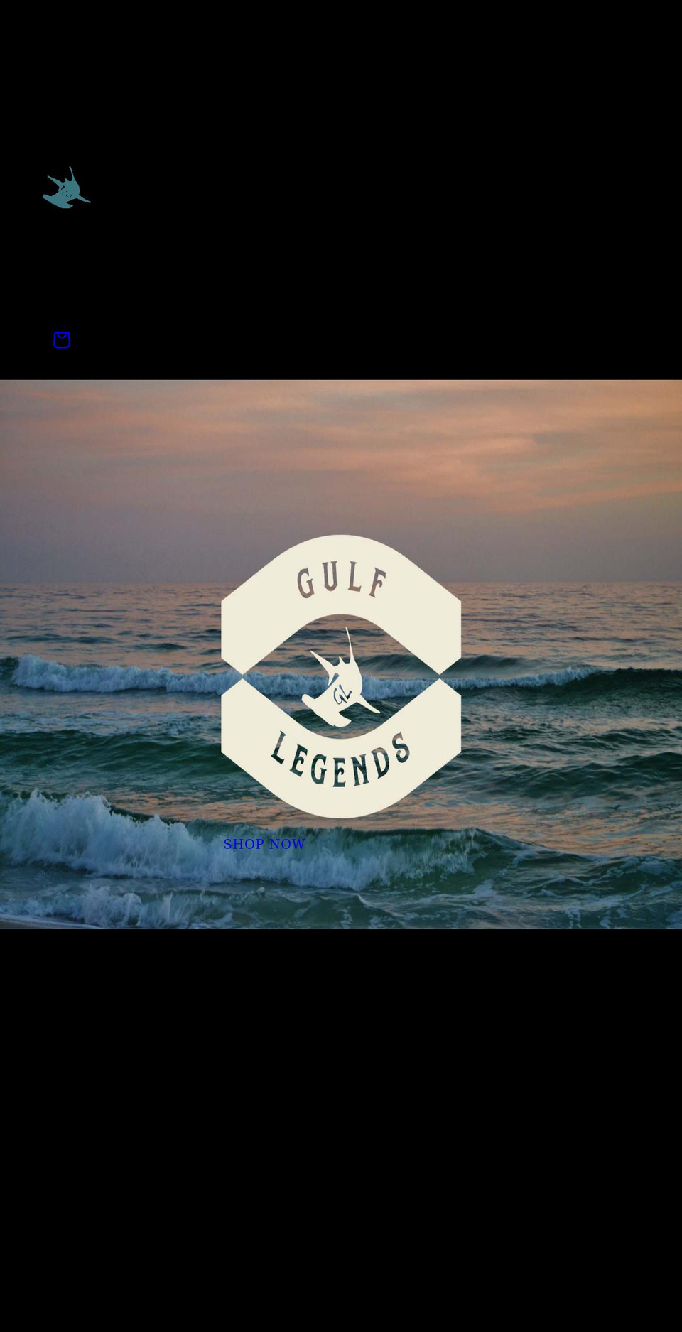 gulflegends.com shopify website screenshot