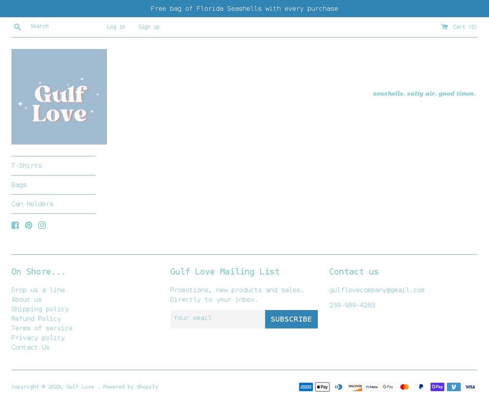 gulfloveusa.com shopify website screenshot
