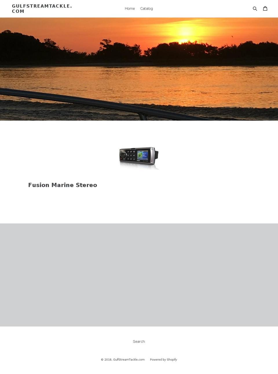 gulfstreamtackle.com — Shopify storefront screenshot