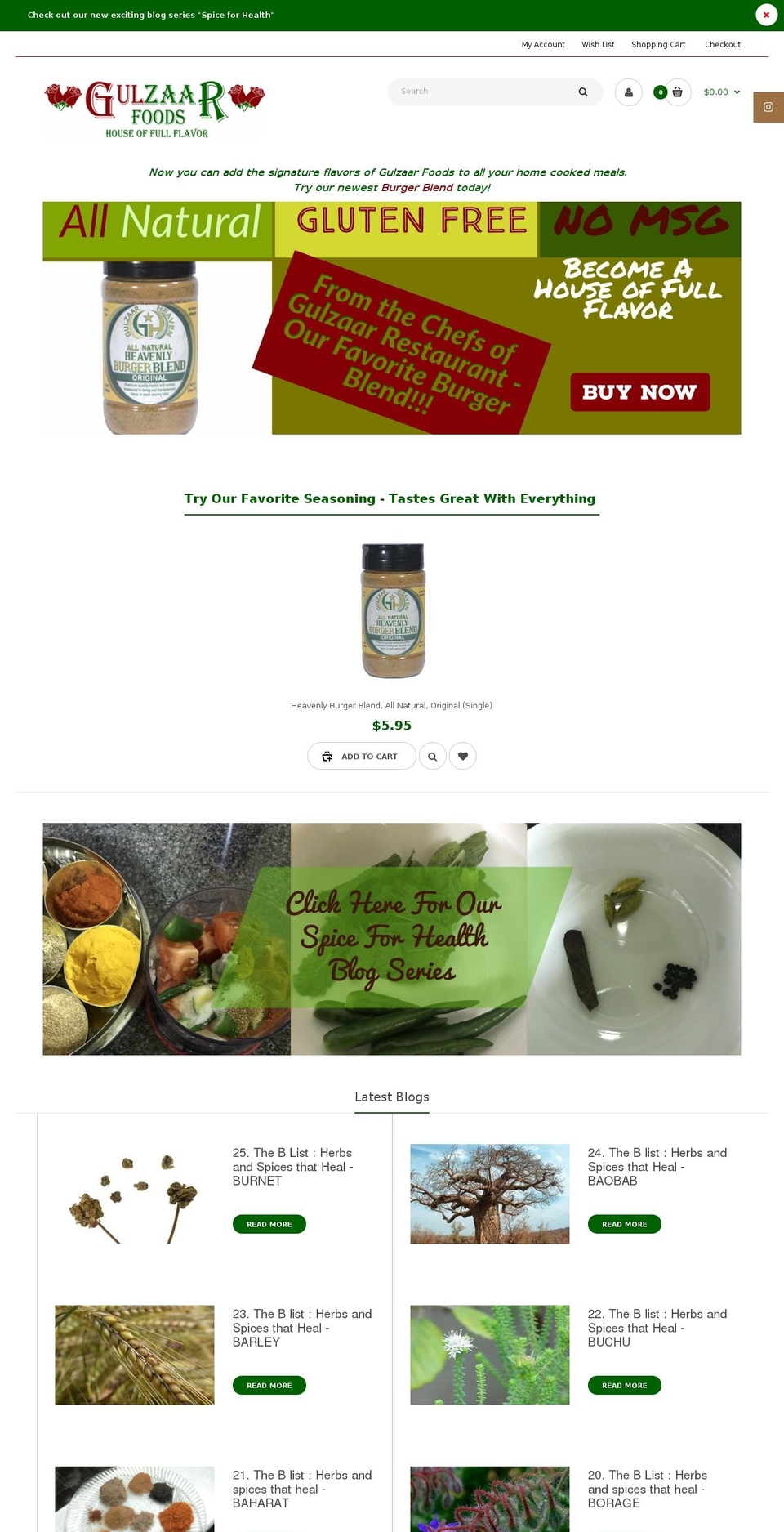 Fastor Naturalcosmetics Shopify theme site example gulzaarheaven.com