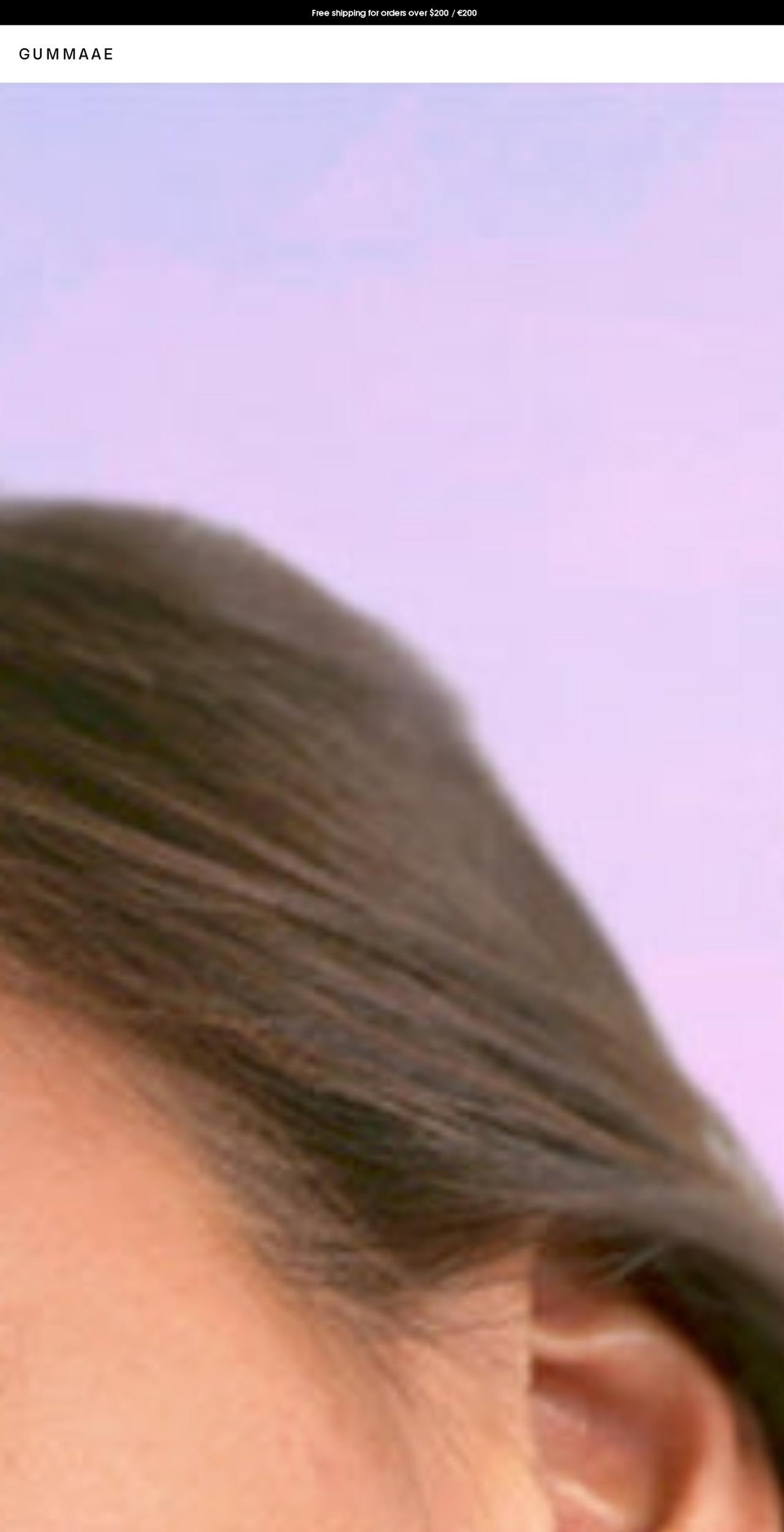 gummaae.com shopify website screenshot