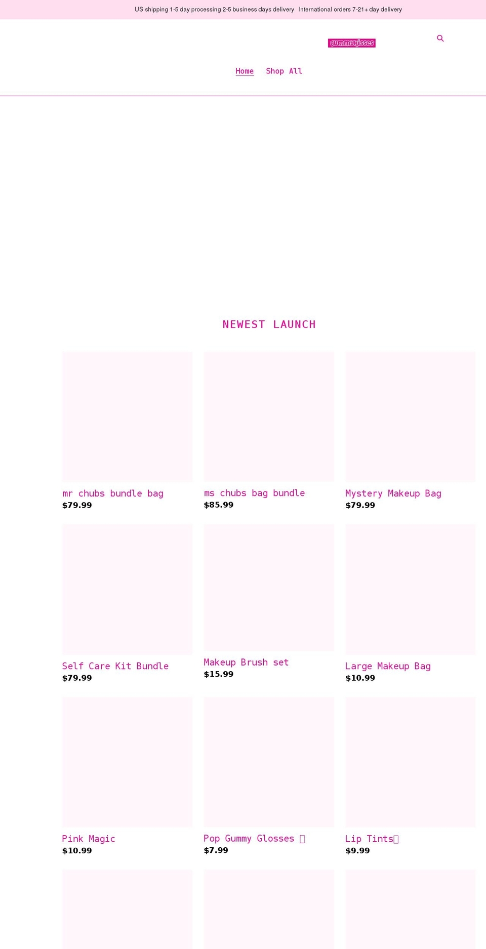 gummy-kisses.com shopify website screenshot