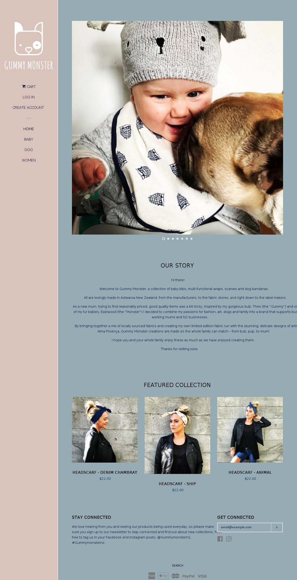 gummy-monster.com — Shopify storefront screenshot