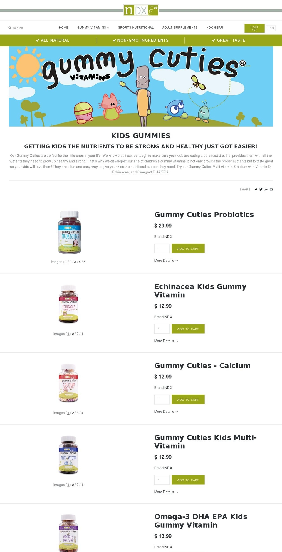 gummyking.com shopify website screenshot