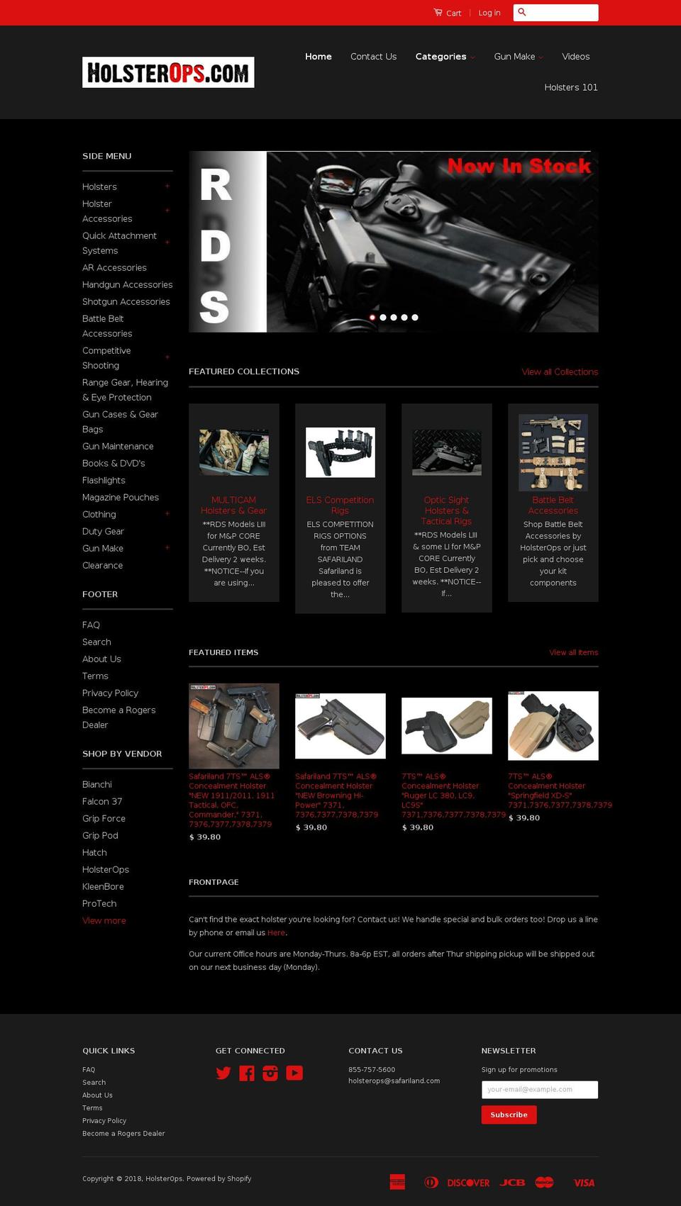 Classic - bold dev nov3 Shopify theme site example gunops.com