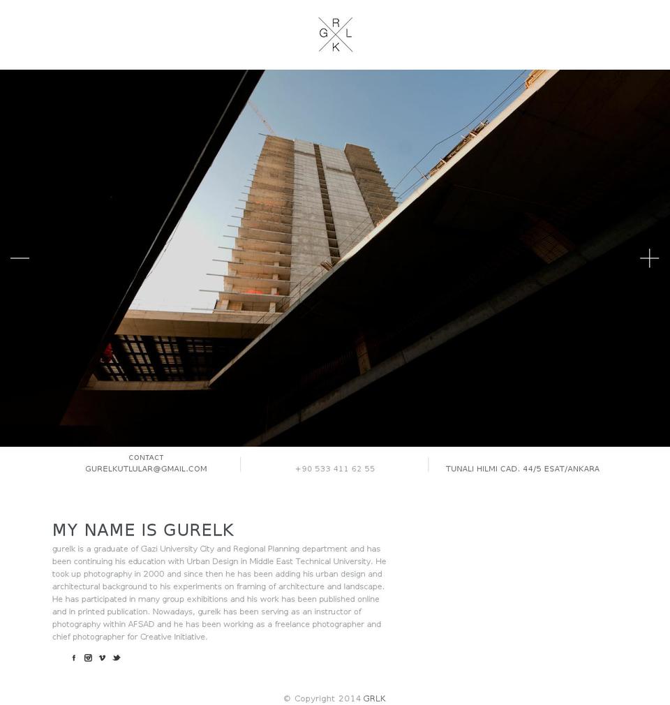 gurelk.com shopify website screenshot