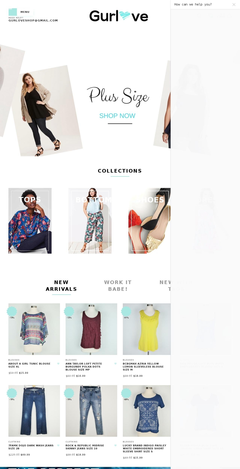rt-eva2-v2-0 Shopify theme site example gurlove.com