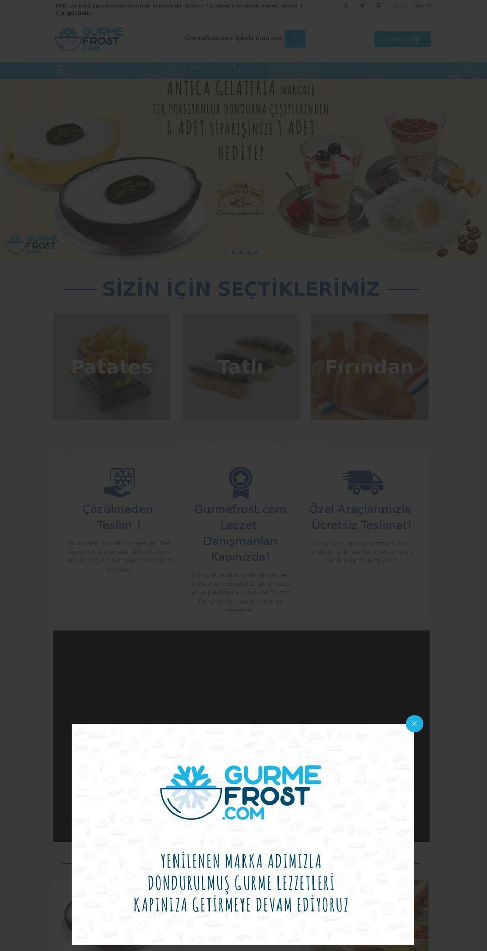 gurmefrost.com — Shopify storefront screenshot