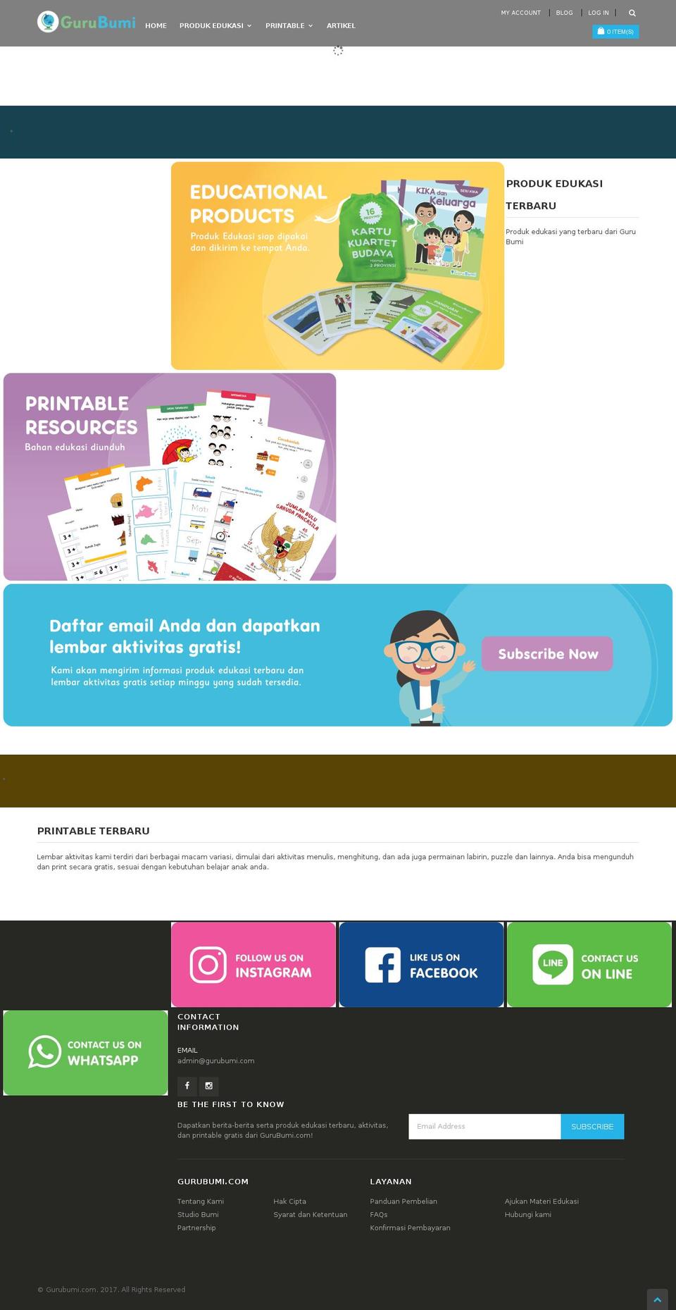 gurubumi.com shopify website screenshot