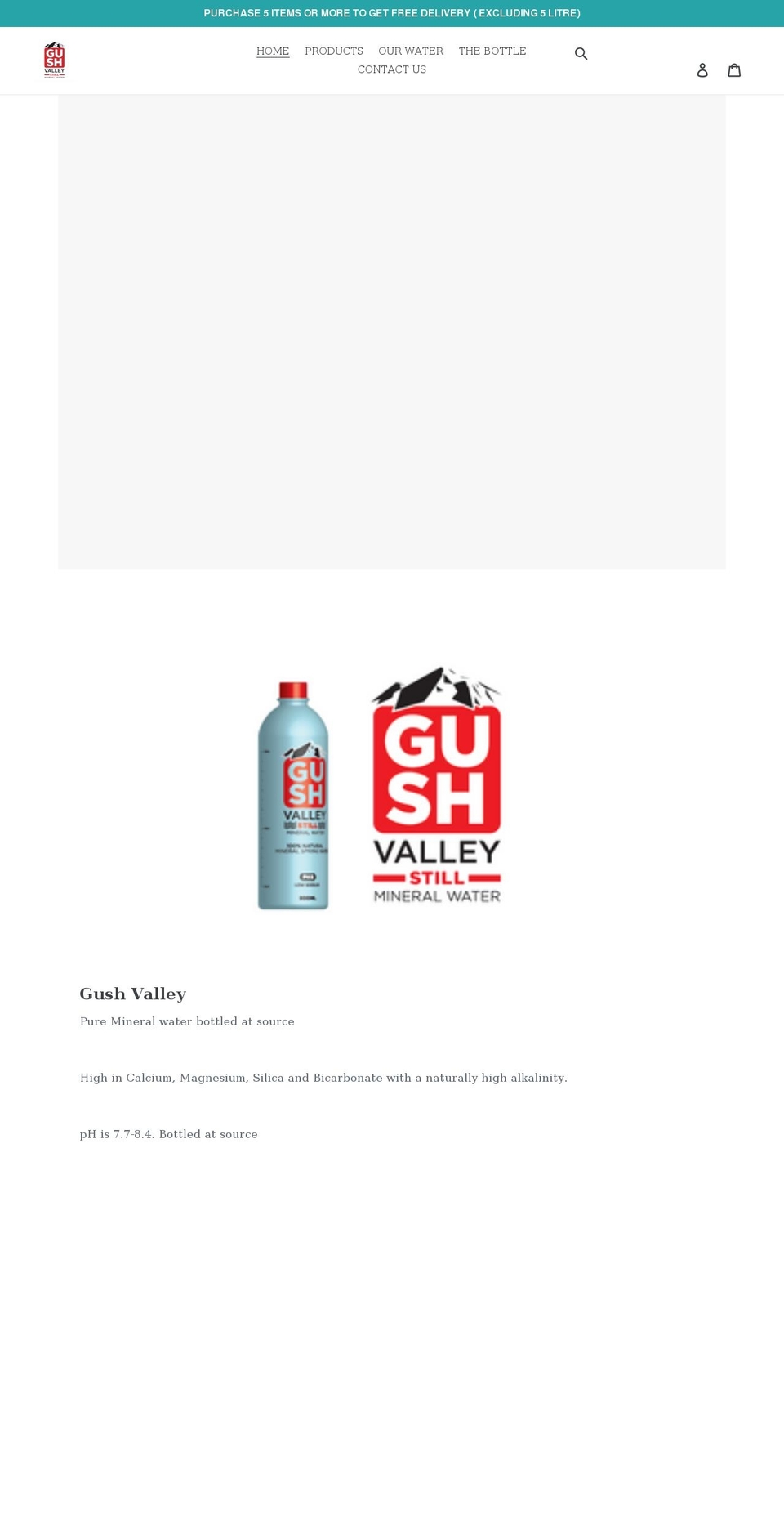 gushvalley.co.za shopify website screenshot