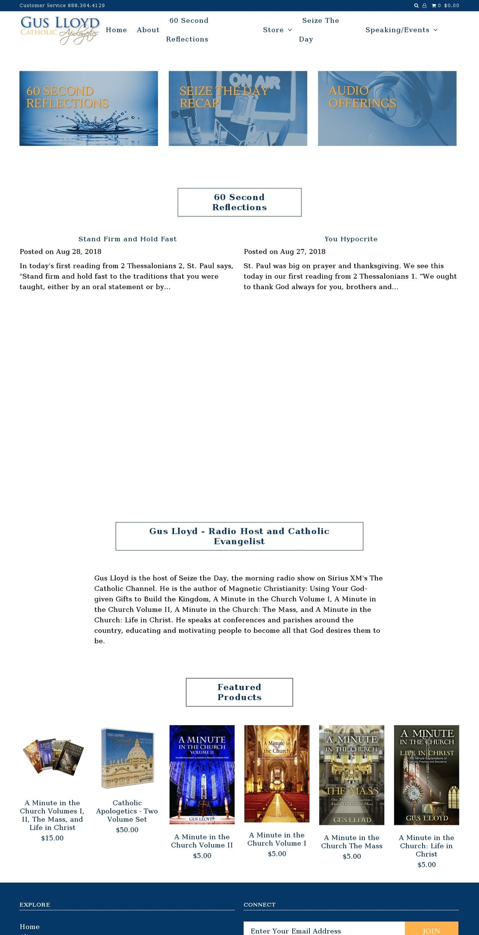 guslloyd.com — Shopify storefront screenshot