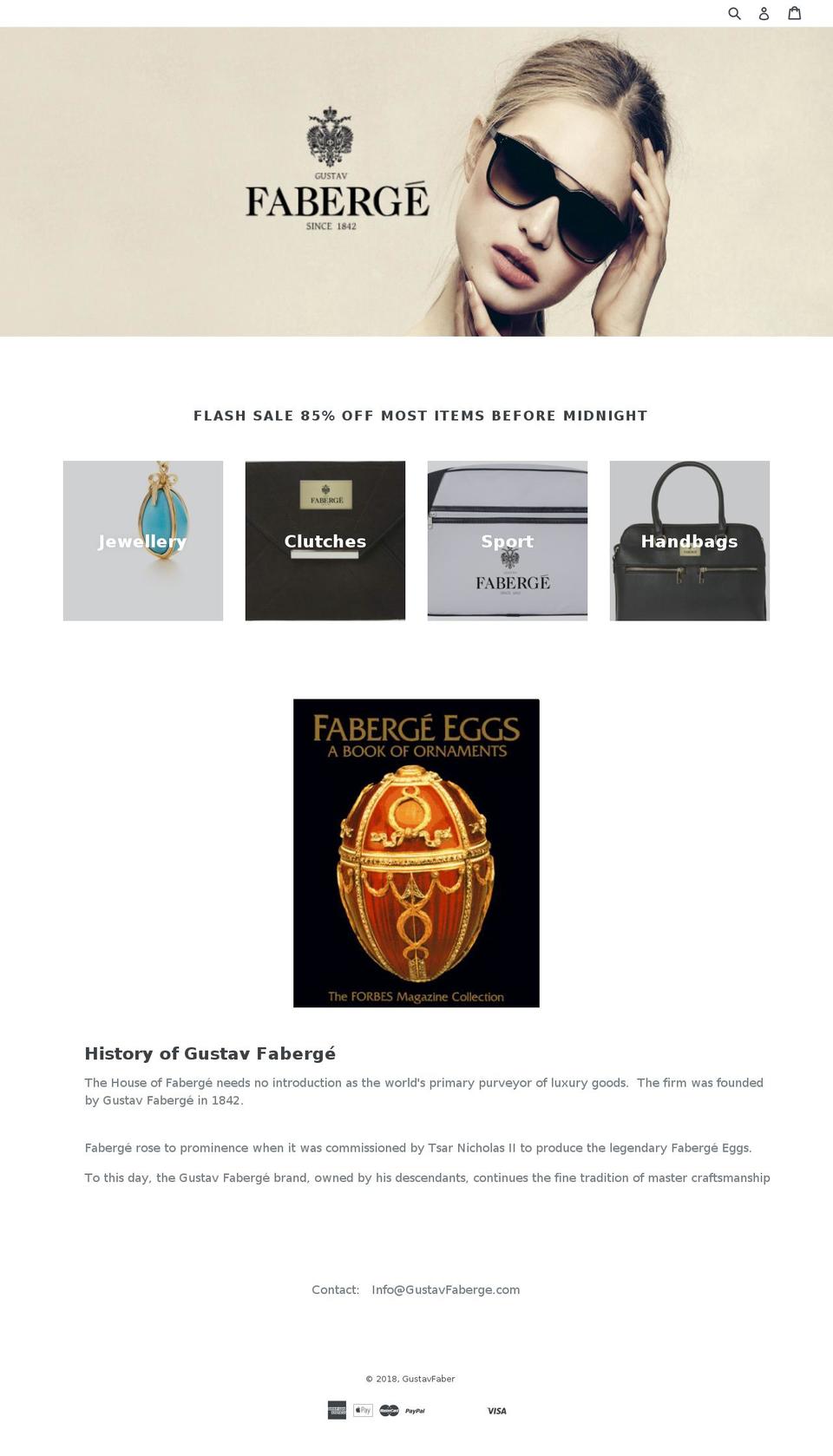 gustavfaberge.com — top Shopify store