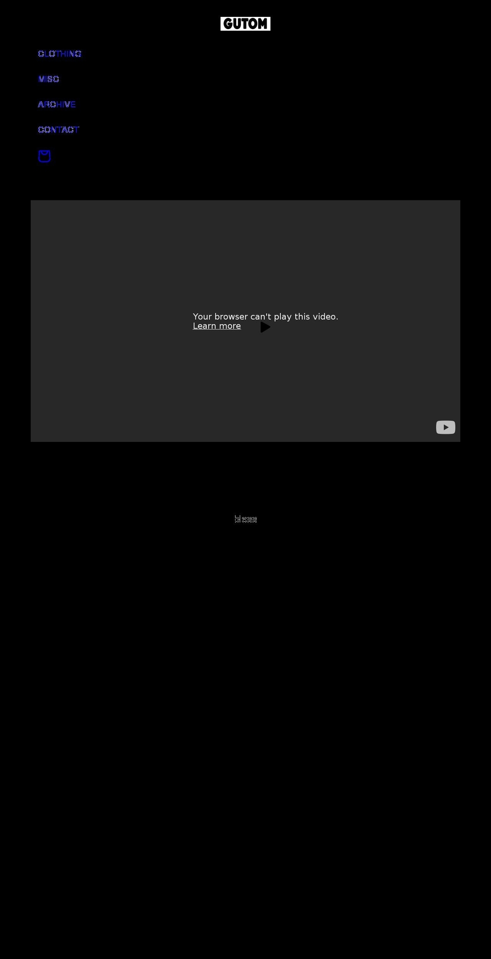 gut0m.com shopify website screenshot
