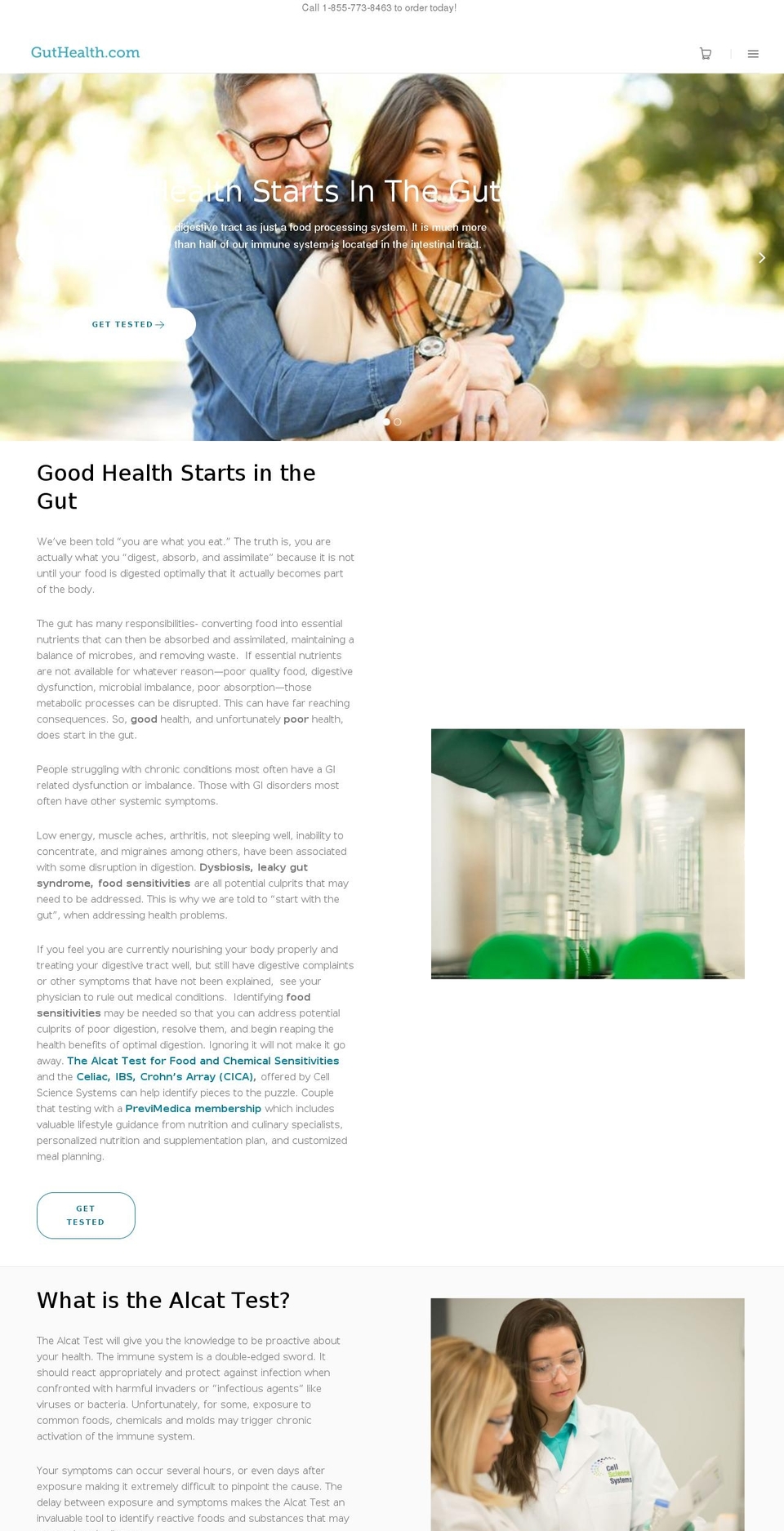 guthealth.com — Shopify storefront screenshot