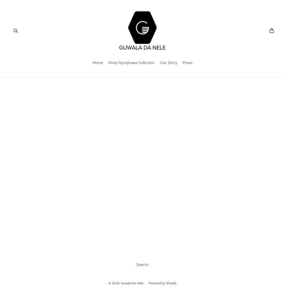 guwaladanele.com shopify website screenshot