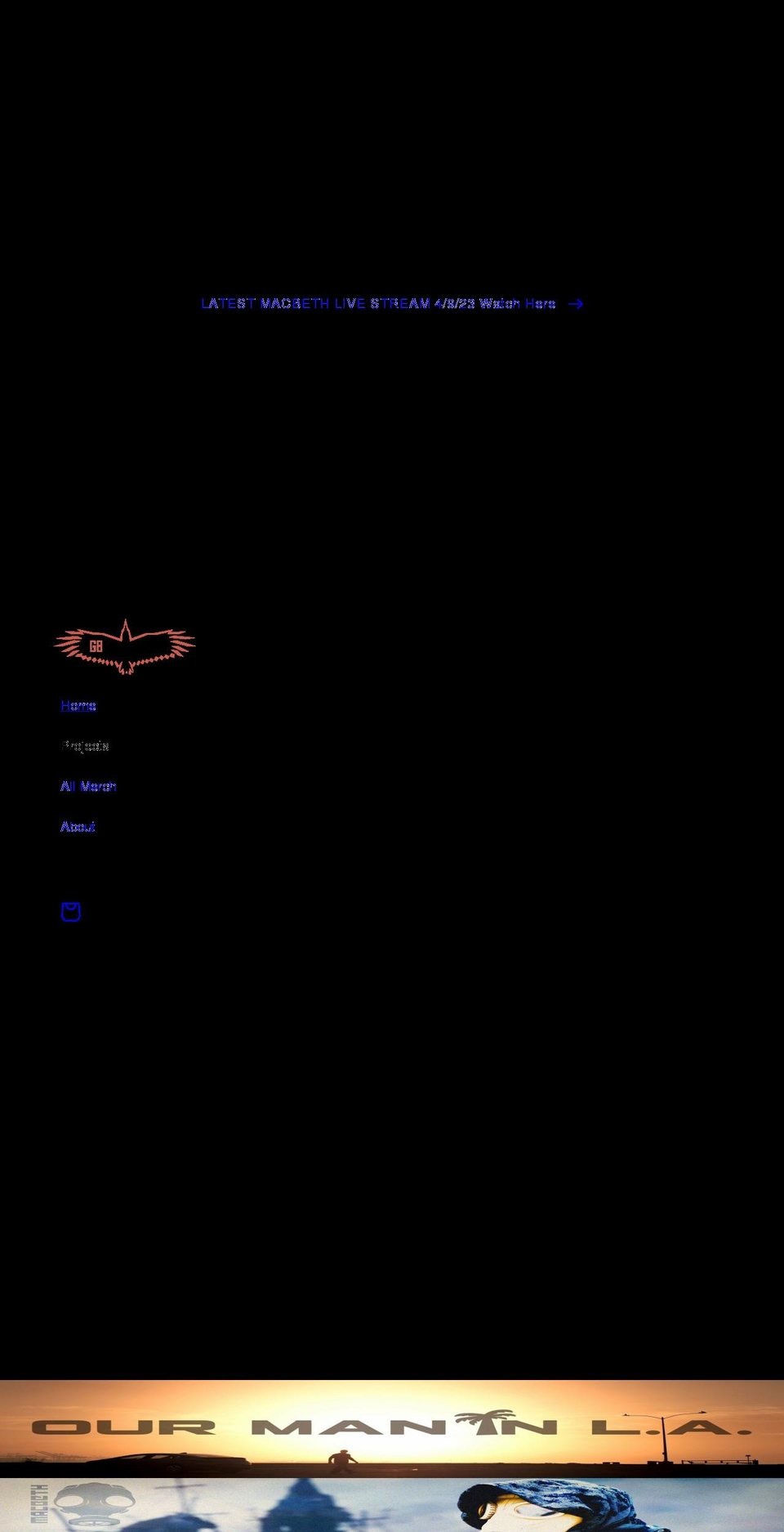 guybirtwhistle.com shopify website screenshot
