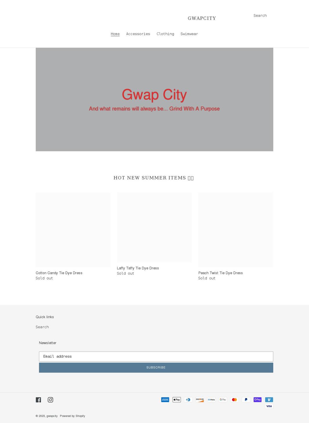 gwapcity.com shopify website screenshot