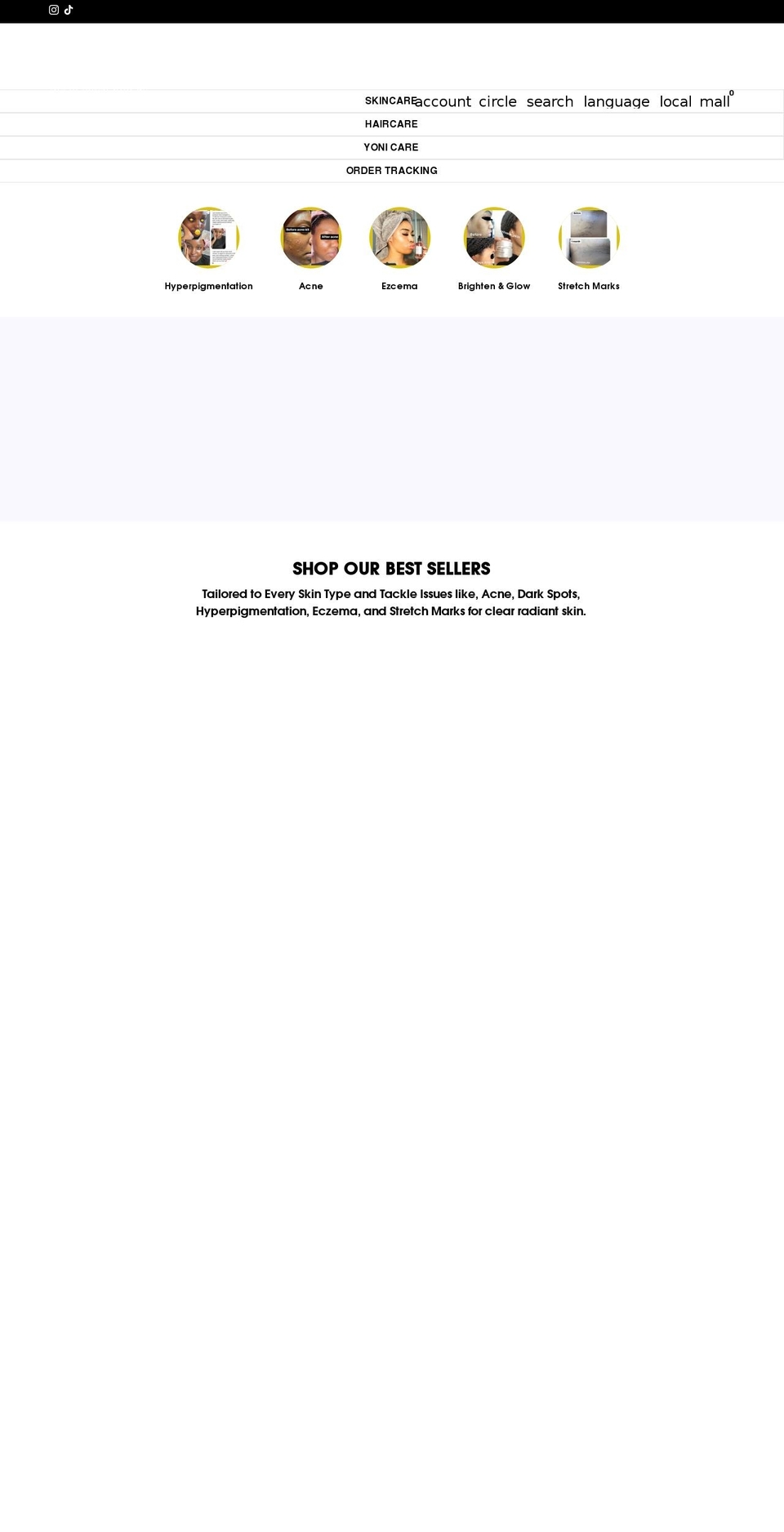 gwenivere-skin.com shopify website screenshot