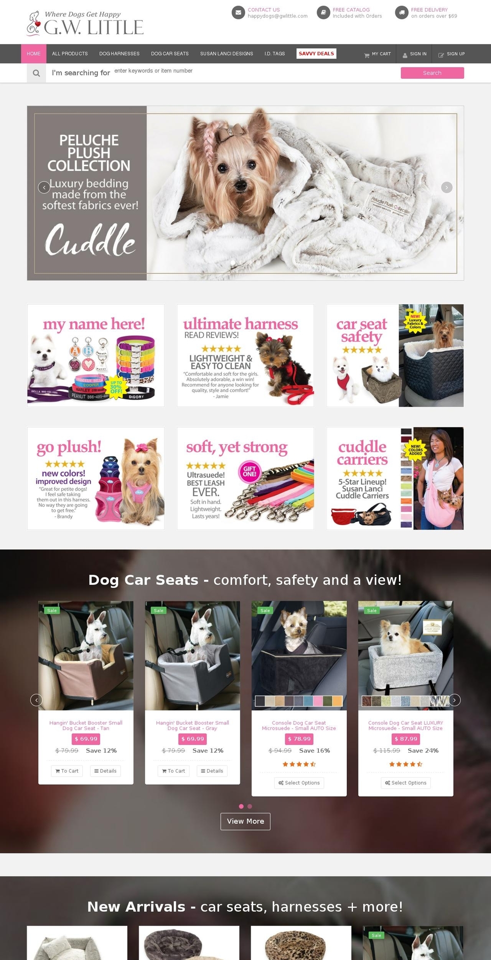 gwlittle.com shopify website screenshot