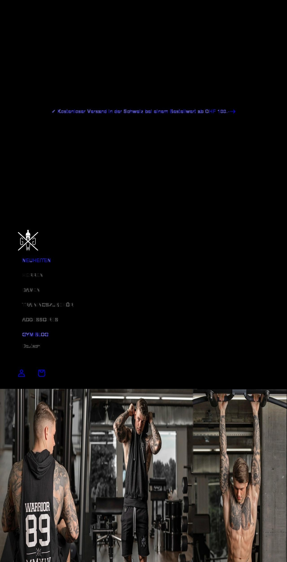 gym-generation.com shopify website screenshot