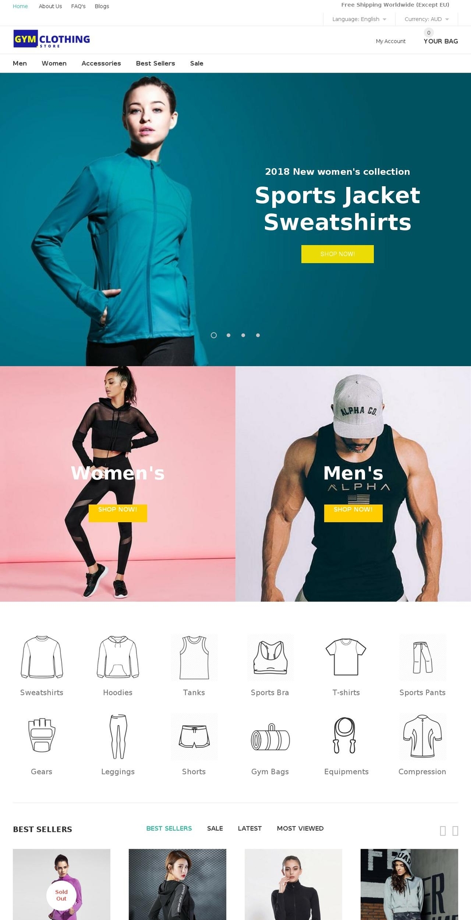 install-me-myshop-v1-2-0 Shopify theme site example gymclothing.store