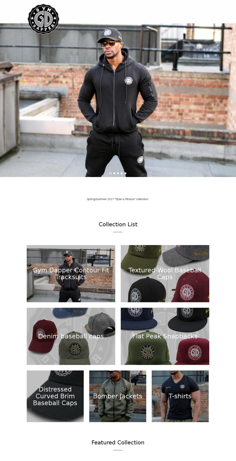gymdapper.com shopify website screenshot