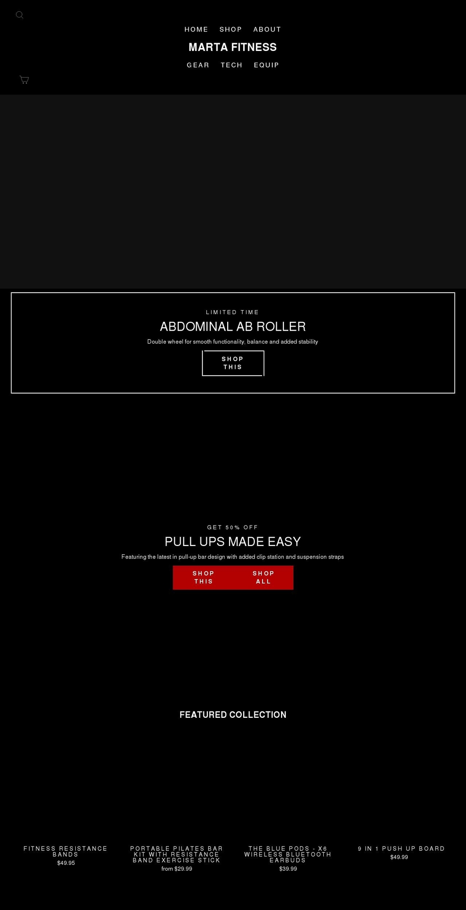 gymlifeco.com shopify website screenshot