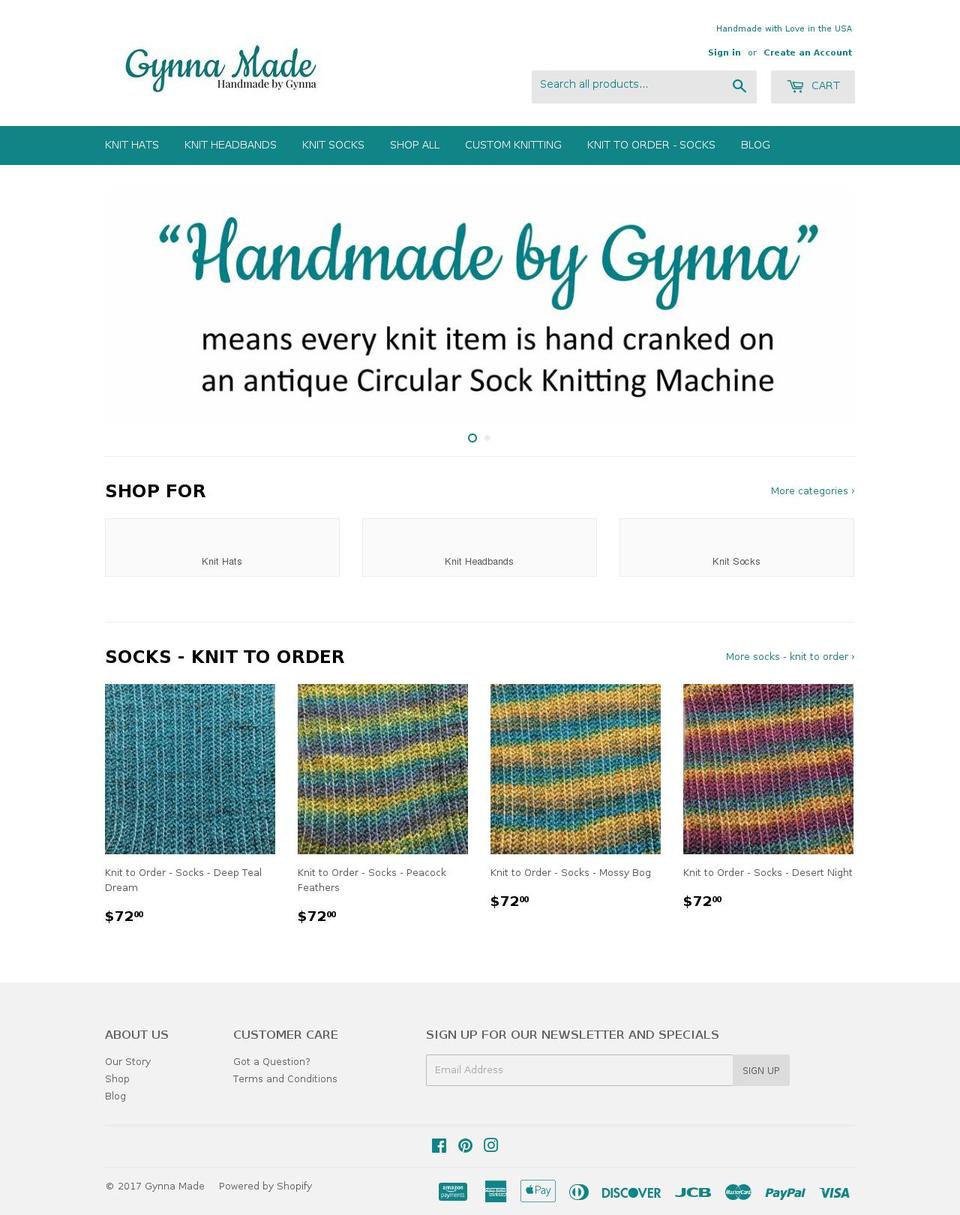 gynnab.com shopify website screenshot