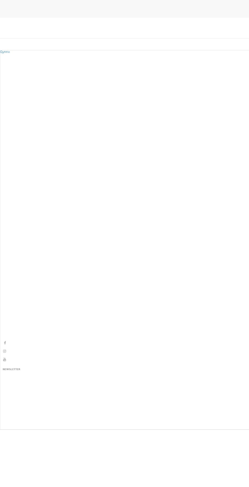 gynnx.com shopify website screenshot