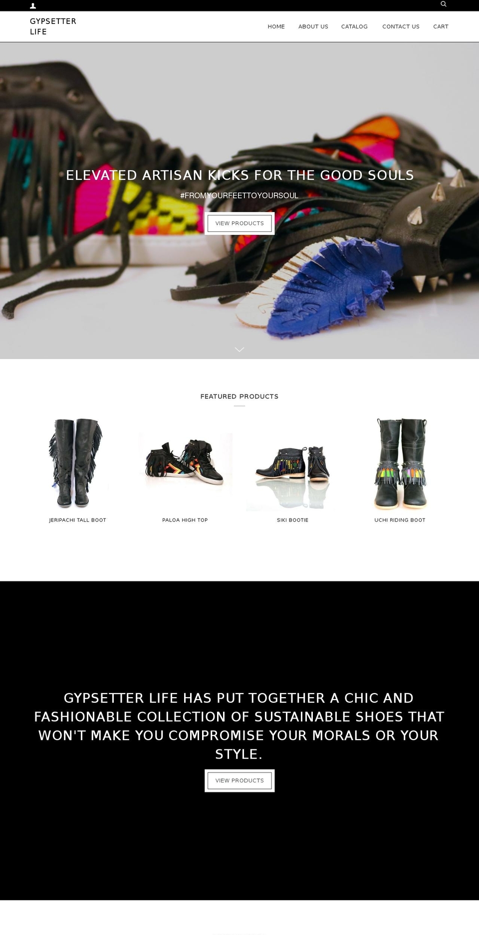 gypsetterlife.com shopify website screenshot
