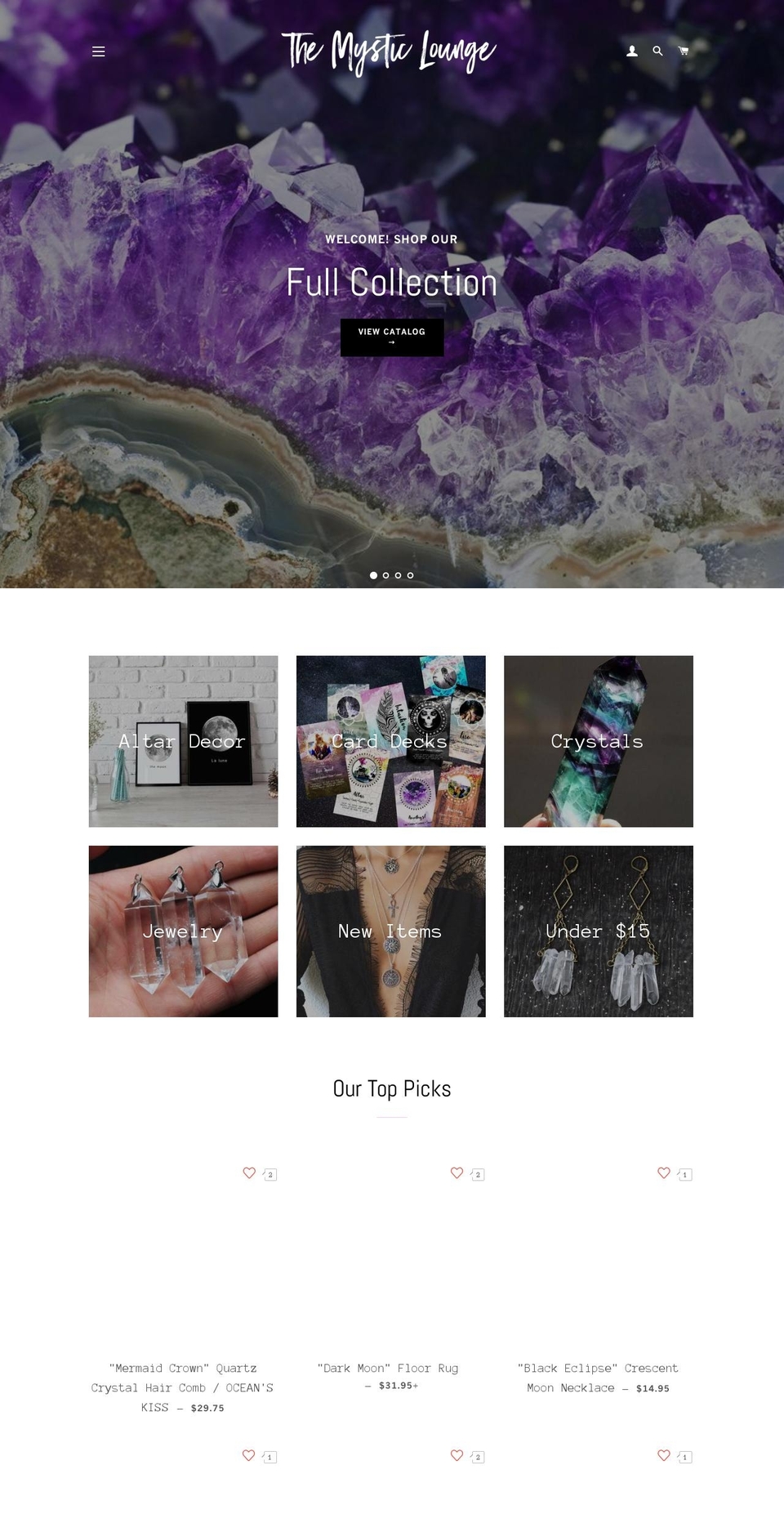 gypsyenergy.com — Shopify storefront screenshot