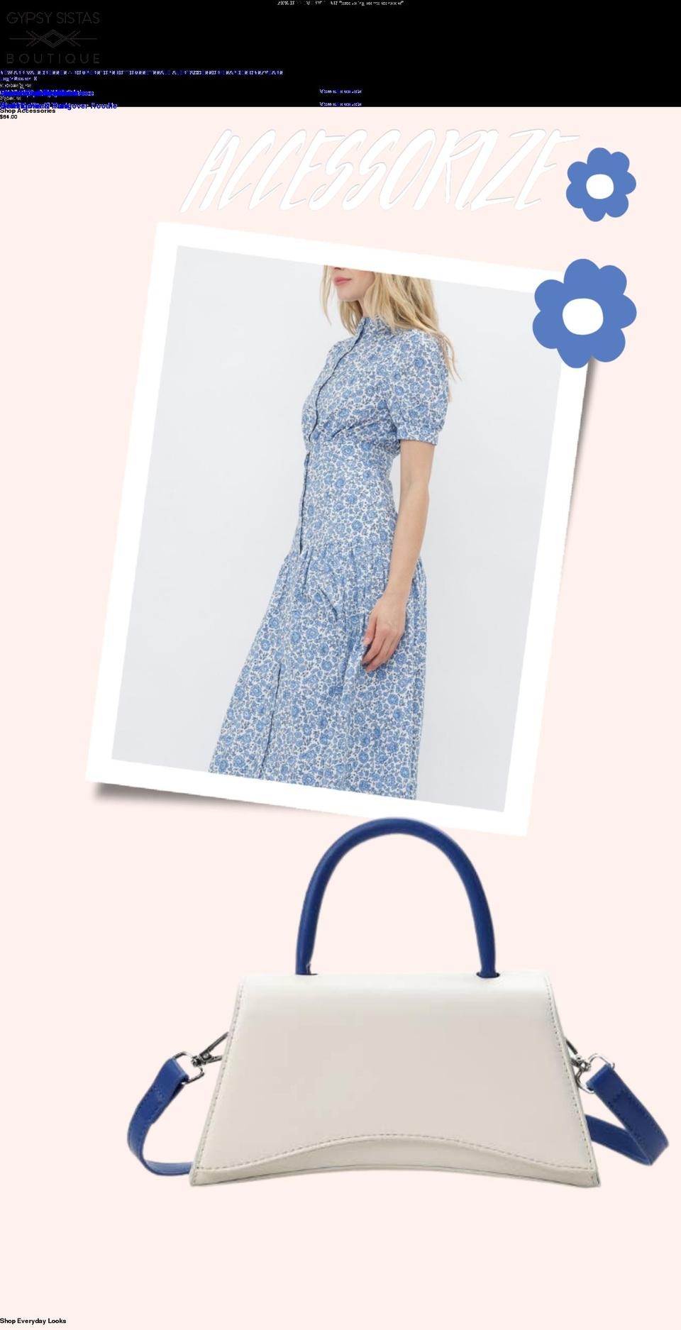 gypsysistasboutique.com shopify website screenshot