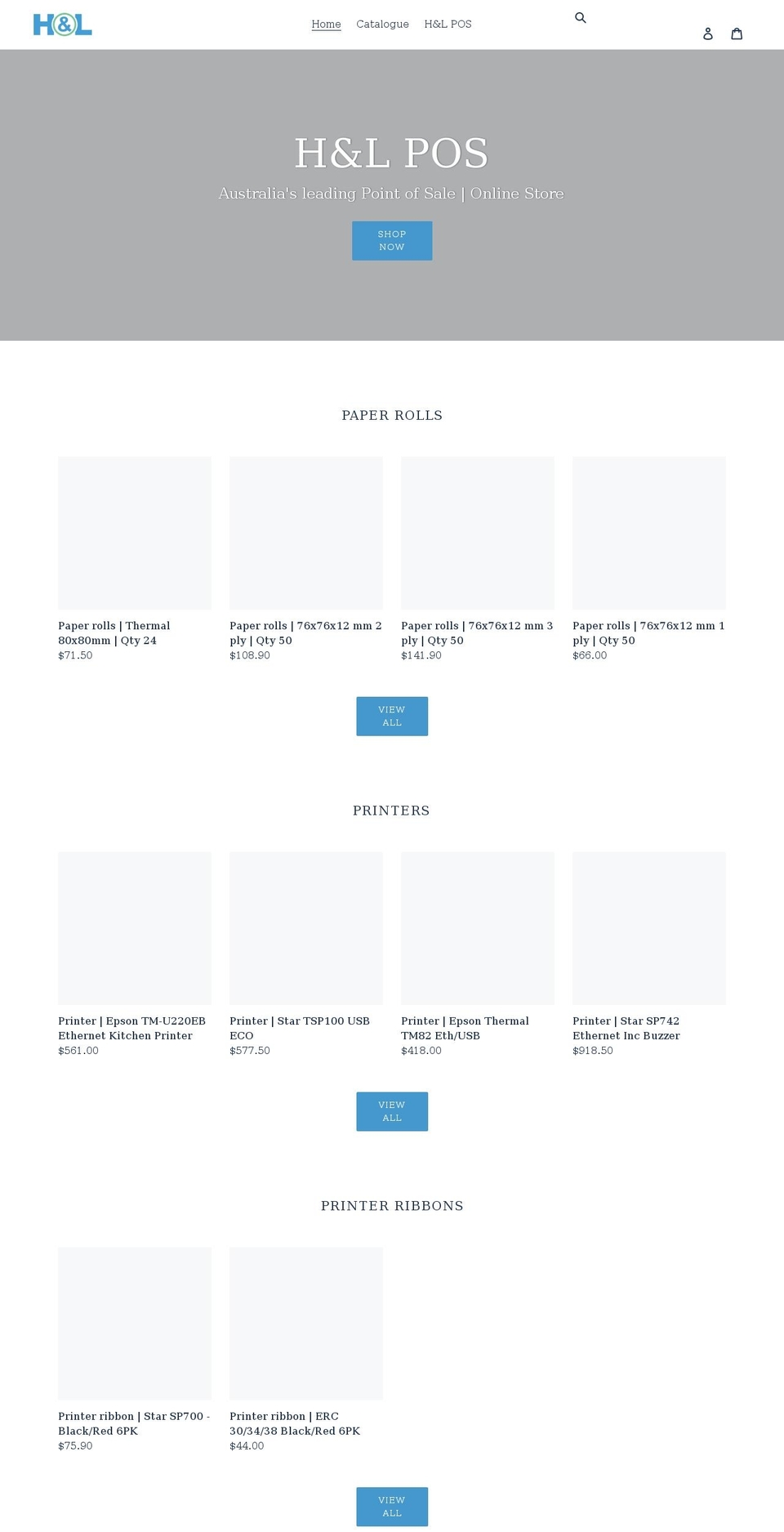 h-l-pos.myshopify.com shopify website screenshot