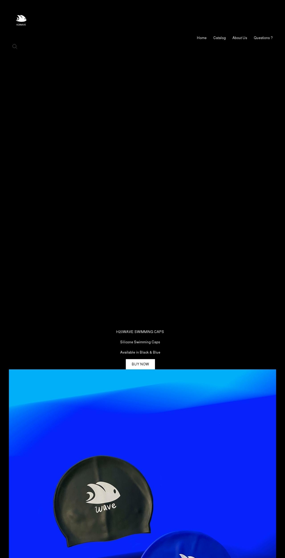 h20wave.com shopify website screenshot