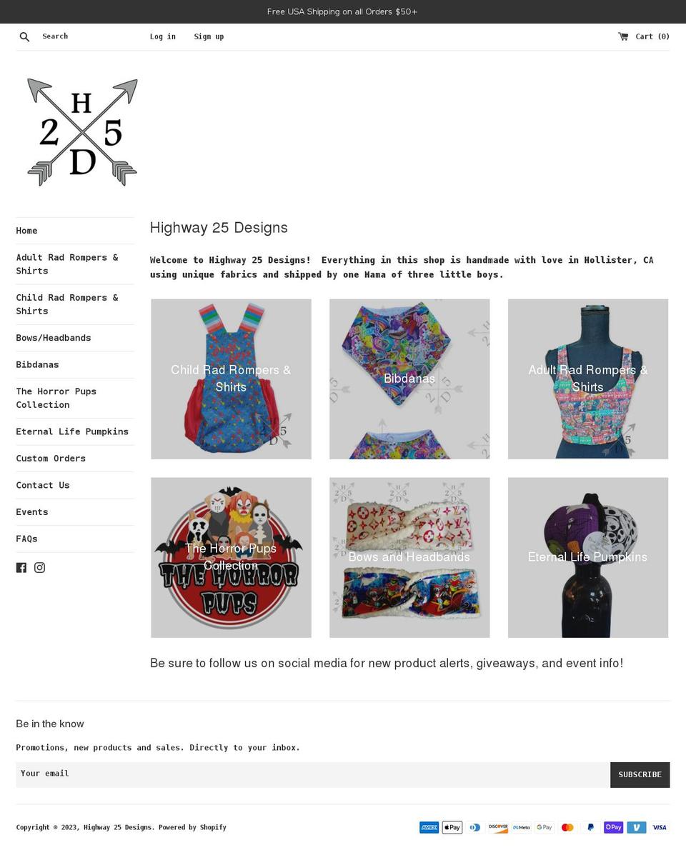 h25d.com shopify website screenshot